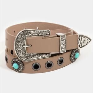 Western Inspired Turquoise Belt